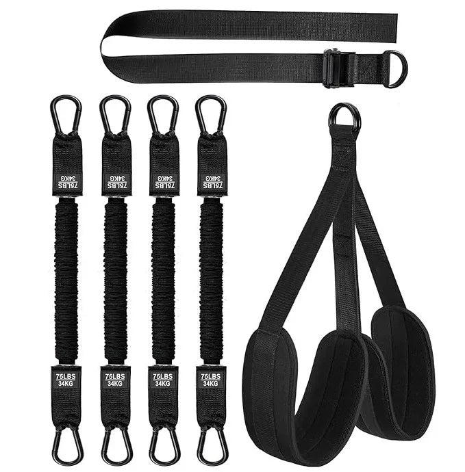 Kit Elástico de Resistência | Treino, Pull-up e Alongamento