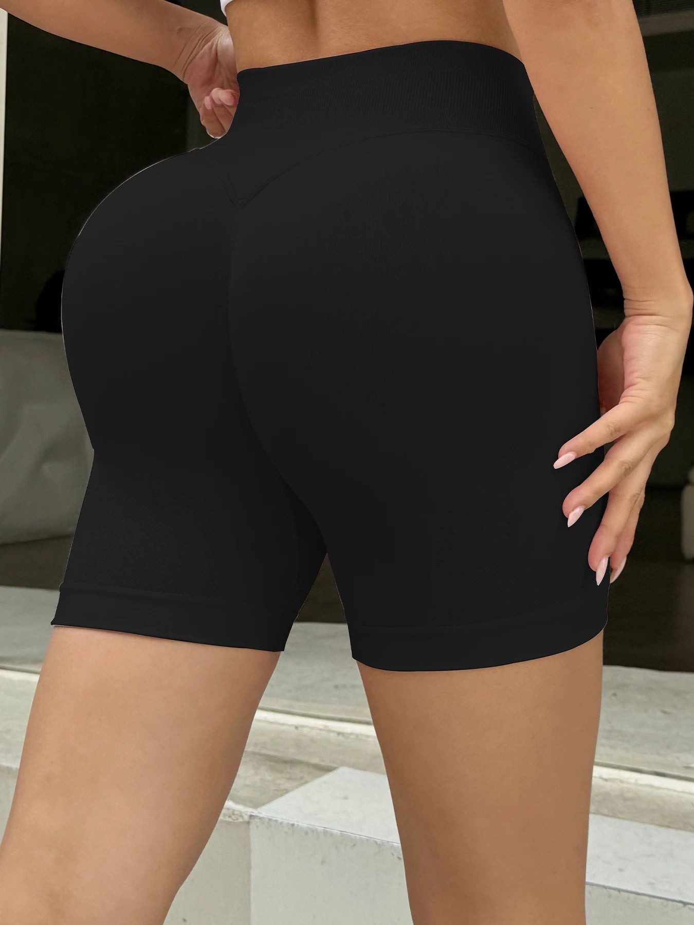 Shorts Feminino Seamless Academia