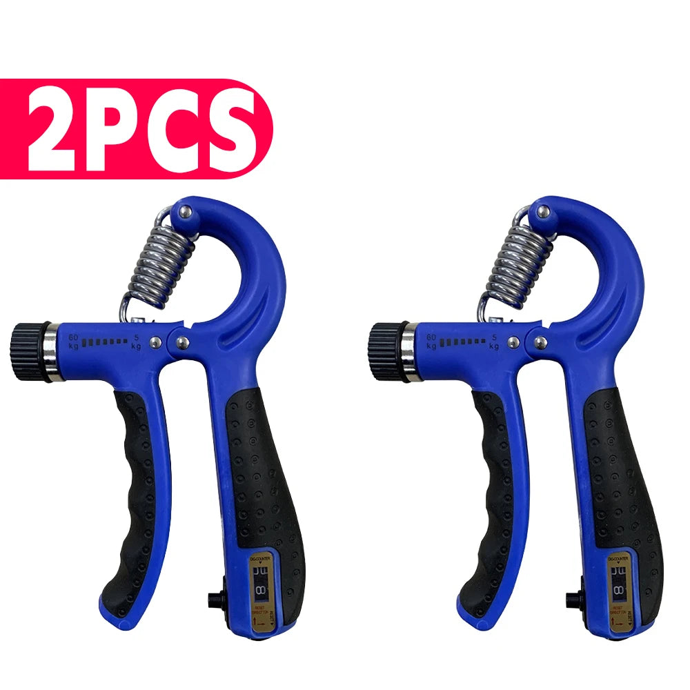 Handgrip Ajustável com Contador Digital | 5 a 60kg