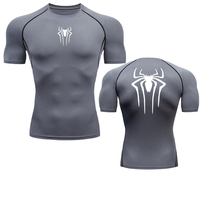 Camiseta de Compressão Masculina | Corrida, Academia e MMA