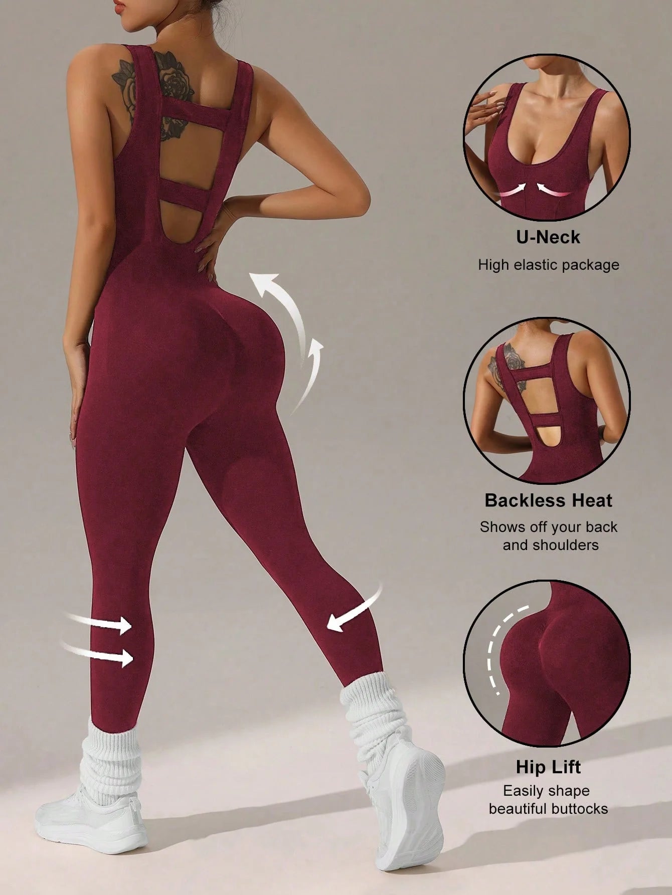 Macacão Feminino Fitness – Yoga e Corrida