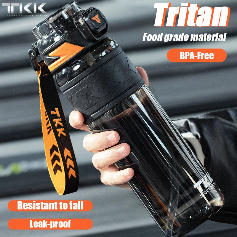 Garrafa Esportiva Tritan BPA Free | 600ml, 850ml e 1L com Canudo