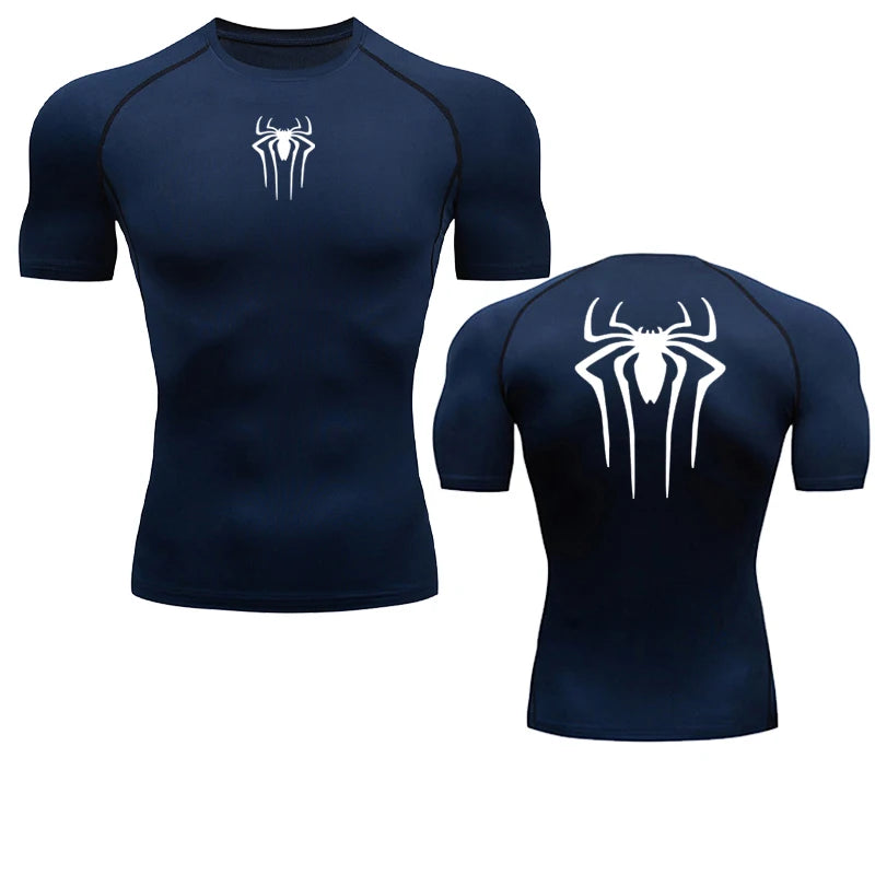 Camiseta de Compressão Masculina | Corrida, Academia e MMA
