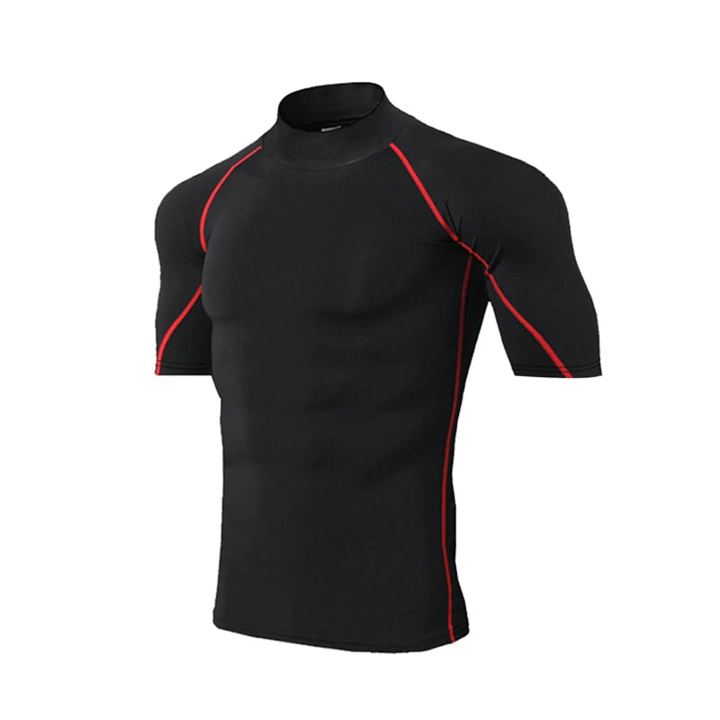 Camiseta de Compressão Masculina para Treino