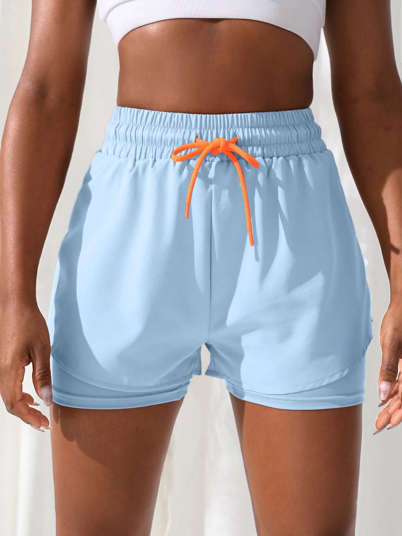 Short Fitness Feminino - Cintura Alta e Design Duplo