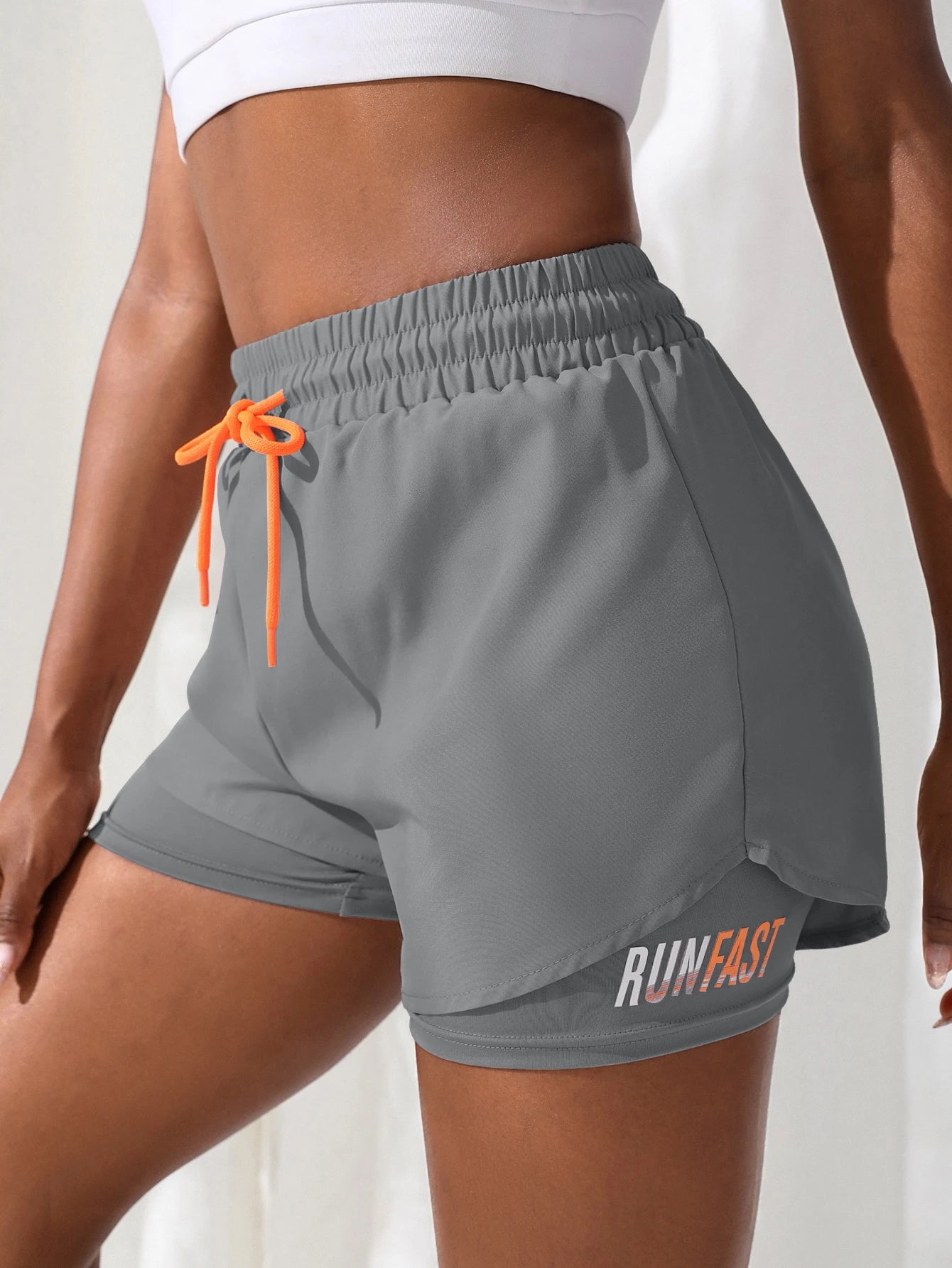 Short Fitness Feminino - Cintura Alta e Design Duplo